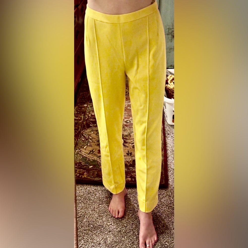1970’s Vintage Women’s Yellow Flared Pants